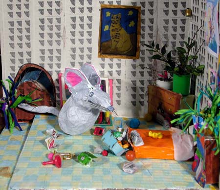 La chambre vue de droite