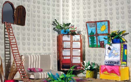 Le salon vue de face